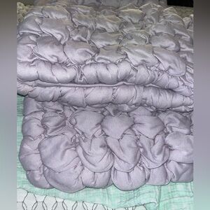 Pottery Barn Teen ~Lavender Purple ~ Pillow Cases ~ 2 cases